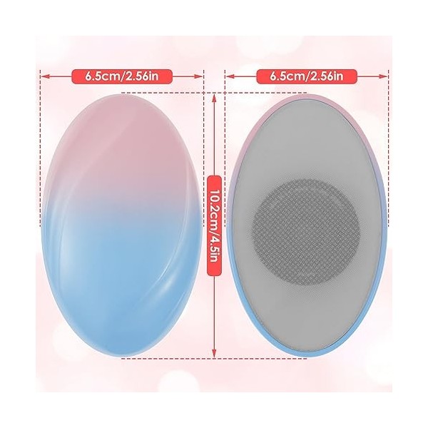 CIVG 2pcs Crystal Hair Eraser pour Les Femmes et Les Hommes Ré déportif de Cheveux indolore Outil dépilation compacte Portab