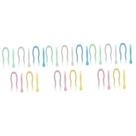 Healeved 15 Ensembles Outils Extracteur Dinséreuse De Lentilles Dissolvant De Lentille Insertion De Lentilles Pince à Épiler