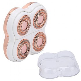 Tête de Rechange pour épilateur, Lame Flottante à 360 Degrés, Double Usage Humide et Sec, Tête de Rechange Plaquée or Rose, M