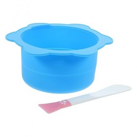 NIYANGLE 1 Jeu Bol En Silicone Pour Le Soin De La Peau Kit De Masque De Mélange Bol De Masque Bricolage Revêtement De Fonte D
