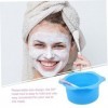 NIYANGLE 1 Jeu Bol En Silicone Pour Le Soin De La Peau Kit De Masque De Mélange Bol De Masque Bricolage Revêtement De Fonte D