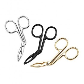 Beavorty 3 Pièces Ciseaux De Beauté Pince À Épiler En Acier Inoxydable Ciseaux En Acier Inoxydable Pince À Épiler À Pointe Dr