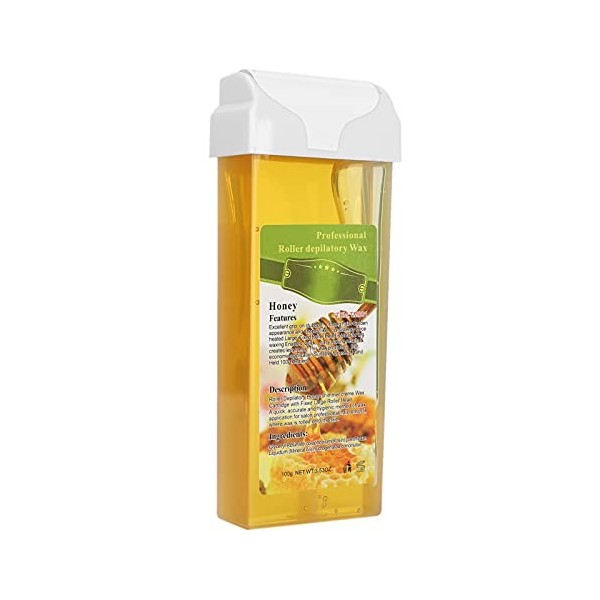 Rouleau de Cire, épilation Empêcher la Repousse des Cheveux Rouleau de Cire Dépilatoire 100g Taille Appropriée pour Hommes Fe
