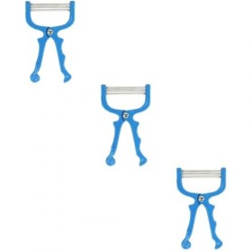 Lot de 3 épilateurs pour femme - Épilateur de cheveux pour lèvre supérieure - Épilateur facial - Épilateur de beauté - Épilat