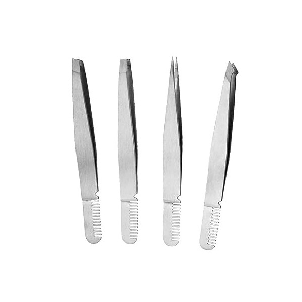 Beavorty 4Pcs Gadgets De Faux Cils Kit De Mise En Forme Des Sourcils Kit De Mise En Forme Des Sourcils Pinces À Sourcils Pinc