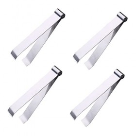 FRCOLOR 4 Pièces De Porc En Acier Inoxydable Dissolvant De Colle Cils Outils De Cils Ustensiles De Service En Acier Inoxydabl