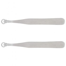 Pince à épiler Ronde en Acier Inoxydable, 2 Pinces à épiler en Acier Inoxydable pour Poils de Nez Pince à épiler à Tête Ronde