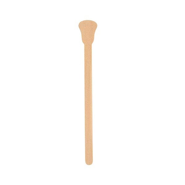 100 Pièces Spatule de Cire en Bois Abaisse-langue Masque Facial Jetable Cheveux Enlever Applicateur de Crème