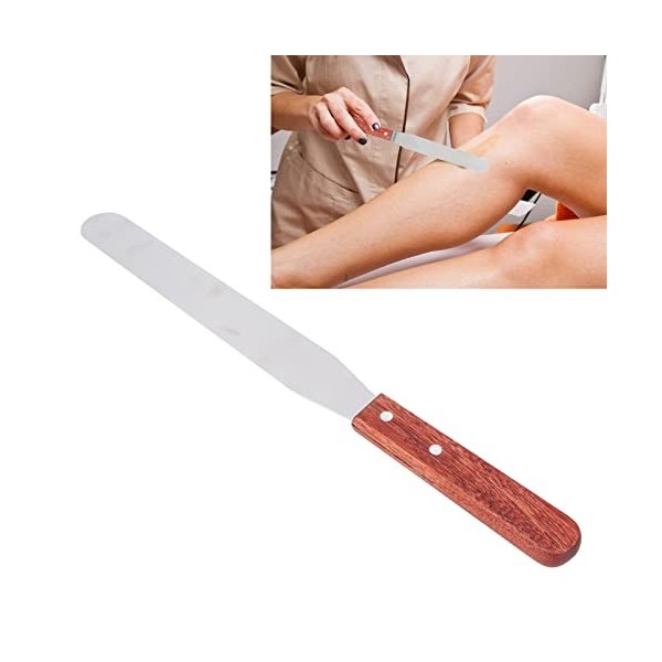 Spatules De Cire Dépilation Manche En Bois Applicateur De Cire Spatules De Cire Pour Peau Lisse, Outil Dépilation à la Cire