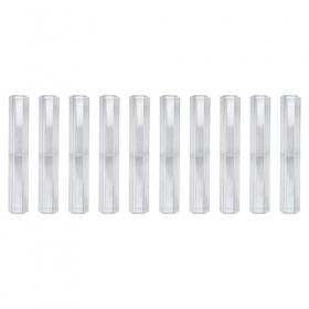 10 Pièces Professionnel Pince À Épiler Stockage Cylindre Triangle Hexagone Cils Extension Pince À Épiler Boîte Organisateur