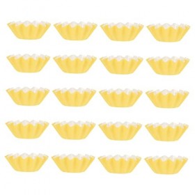 minkissy Lot de 50 gobelets en Papier de Cire pour Bougies votives parfumées - Bac à Cire - Réutilisable - Doublure de Cire é