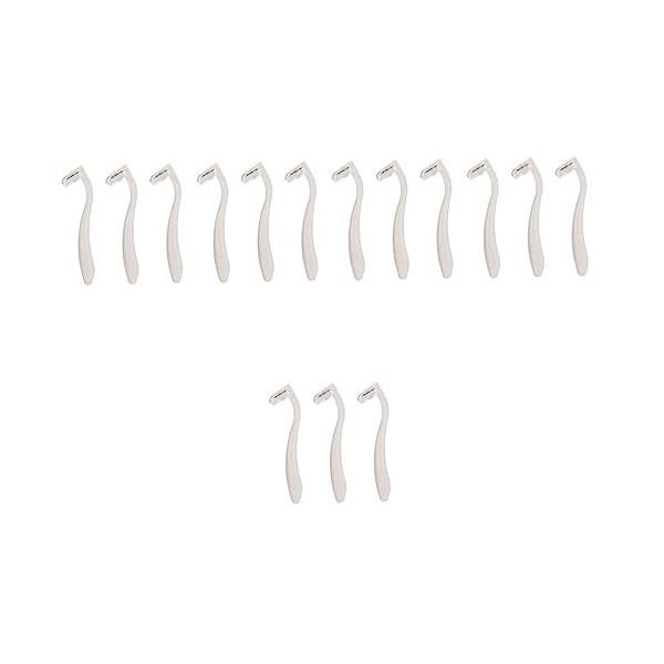 FRCOLOR 3 Pièces Rasoir Taille-bikini Tondeuse Pour Les Poils Du Corps Épilation à Lépilateur Toiletteur Manuel Mini-outils