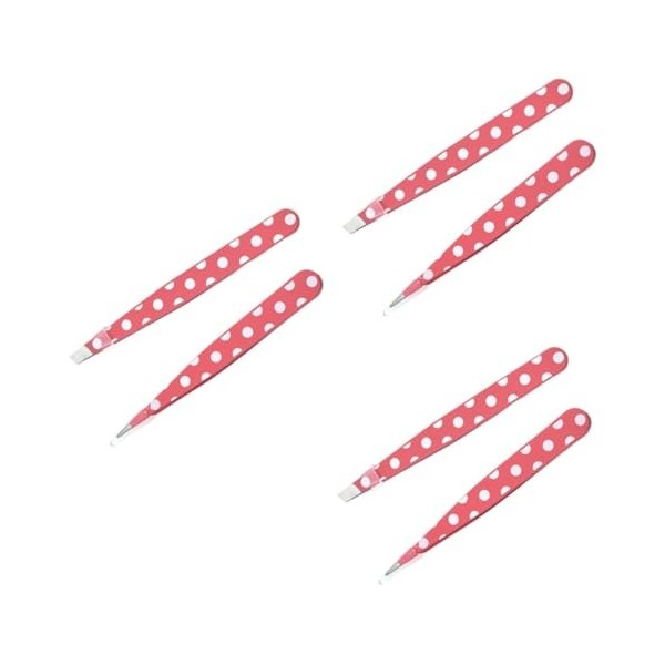 FRCOLOR 2 Pièces Pince À Épiler À Sourcils De Précision Pince À Maquillage Pince À Cils Pince À Épiler Cosmétique Pince À Épi