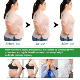 Huile de Drainage du Ventre avec Soulagement de la Constipation, Huile Amincissante pour le Ventre, Digestion Améliorée et Am