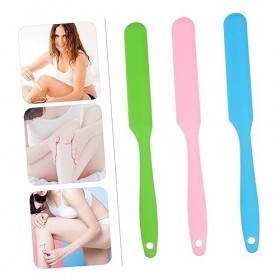 FRCOLOR 3 Pièces Dépilation En Silicone Corps Épilation Bâtons De Cire Pour Les Cheveux Bâtons De Cire Pour Lépilation Gigi