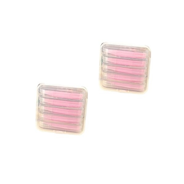 FOMIYES 2 Boîtes Pince À Épiler DInsertion Pointe Outil Portant Des Accessoires DOutil DInsertion Pince À Épiler Dissolvan