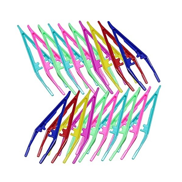 Beaupretty 30Pcs Pince À Sourcils En Plastique Dame Tondeuse Ensemble De Maquillage Pour Femmes Kits De Maquillage Outil De S