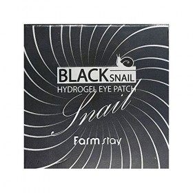 Farmstay Noir Snail Hydrogel Patch Eye 90g / 60Sheets