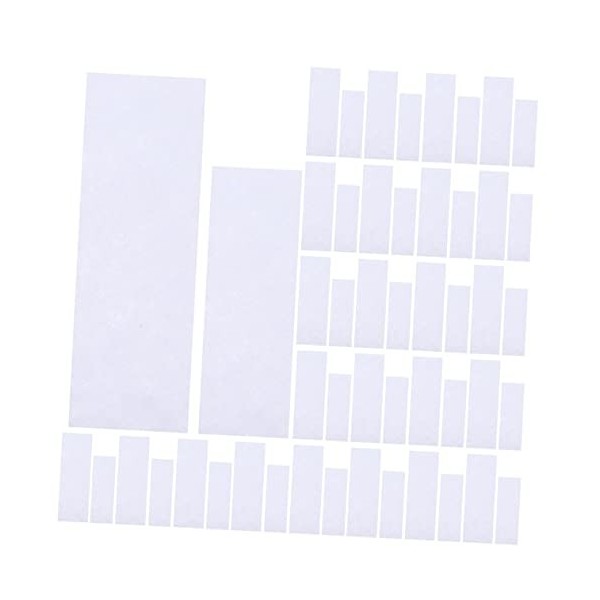 minkissy 200 Pièces Papier Paraffiné Bandes De Cire Non Tissées De Cire Pour Lépilation Bandes De Cire Pour Lépilation Band