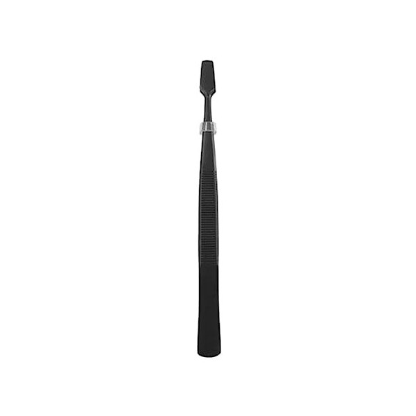 Pince à épiler de précision Slant Remove Eyebrow Hair Tool Acier Inoxydable Épaissir Sourcils Pince À Épiler Couleur : Black