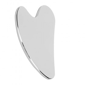 Planche de Guasha en Acier Inoxydable 304, Planche de Grattage de Guasha, Masseur Manuel de Planche de Guasha Relaxation Outi