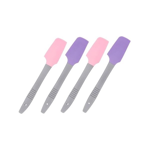 Beavorty 4 Pièces Spatule De Cire De Silicone Masque De Boue Applicateur De Maquillage En Silicone Accessoires Pour Le Visage