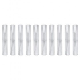 10 Pièces Professionnel Pince À Épiler Stockage Cylindre Triangle Hexagone Cils Extension Pince À Épiler Boîte Organisateur