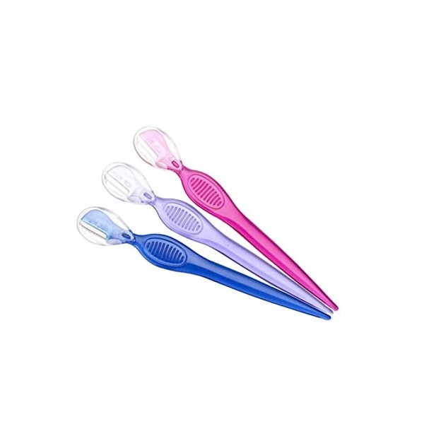 Beaupretty 3 Pièces Rasoir De Dermaplaning Outils Électroportatifs Outil Électrique Raclette à Main Spatule Faciale Rasoir Po