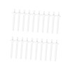 Lot de 20 outils de cire nasale pour adultes - Kit applicateur de cire - Pour homme - Bandes de cire - Pour épilation - de ne