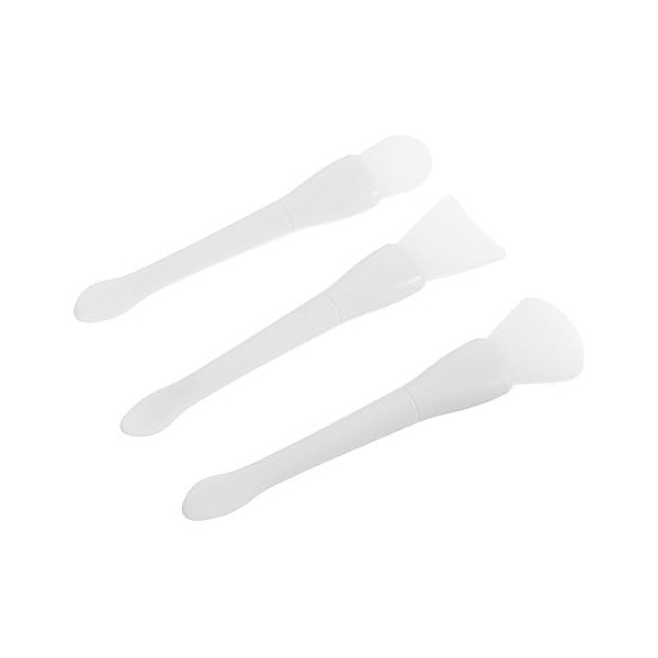 SEWACC 3 Pièces Grattoir Spatule En Silicone Nettoyant Pratique Petites Spatules Spatules Multi-Usages Outils Pour Enlever La