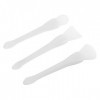 SEWACC 3 Pièces Grattoir Spatule En Silicone Nettoyant Pratique Petites Spatules Spatules Multi-Usages Outils Pour Enlever La