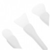 SEWACC 3 Pièces Grattoir Spatule En Silicone Nettoyant Pratique Petites Spatules Spatules Multi-Usages Outils Pour Enlever La