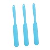 minkissy 3 Pièces Grattoir à Huile Cuite Bâtons De Cire Antiadhésifs Cuillère Cosmétique De Mélange De Cire Spatules en Silic