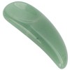 Spatule Cosmétique Incurvée, Spatule de Maquillage, Mini Pierre de Jade Gua Sha, Spatule Cosmétique Incurvée pour Crème pour 