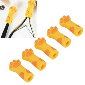 Protecteur de couverture, Lot De 5 Protecteurs De Cuticules Pour la Peinture des Ongles, Ciseaux à Cuticules, Protection En F