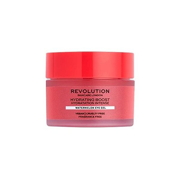 Revolution Skincare London, Hydrating Boost, Watermelon, gel pour Les Yeux 15ml