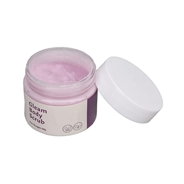 Gommage Exfoliant pour épilation 2,1 Oz, Crème Dépilatoire Nourrissante Crème Dépilatoire pour Jambes Bras Aisselles Peau