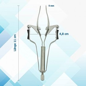 SMI - Pince à épiler automatique, pince à sourcils, pince à poils incarnés, outil dépilation, pince à épiler les sourcils