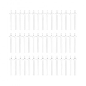 FRCOLOR Lot de 40 spatules à la cire pour poils du nez - Outil dépilation pour narine - Outil dépilation pour la cire du ne