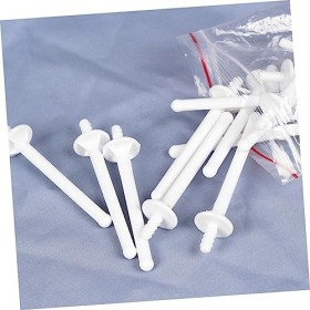 FRCOLOR Lot de 40 spatules à la cire pour poils du nez - Outil dépilation pour narine - Outil dépilation pour la cire du ne