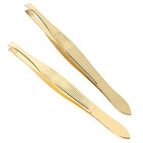 POPETPOP 2 Pièces Pince À Sourcils Outils Pour Hommes Pince À Poils Du Visage Pince À Épiler Pointue Pince À Sourcils Kits In