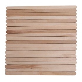 Bâton Applicateur De Cire Jetable 100 Pièces/sac, Bâton Applicateur De Cire épilatoire En Bois, Spatule Outils Dépilation