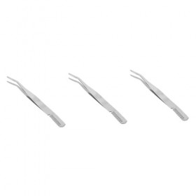 FOMIYES 3 Pièces Pince À Épiler Cluster De Cils Pince À Cils Pince À Maquillage Pince À Épiler Clip DExtension De Cils Pince
