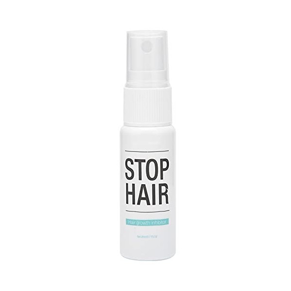 Spray Inhibiteur de Cheveux 20 Ml Spray Dépilation Danger Adoucir les Poils du Corps Hydrater la Peau Ingrédients Danger Con