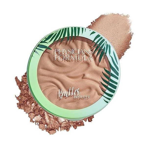 Physicians Formula - Bronzeur pour Visage, Poudre de Maquillage Bronzante avec une Formule Ultra-Riche au Beurre de Murumuru,