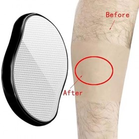 ASYKNM Épilateur Physique Indolore pour Femme Homme, Epilateur en Gomme de Cristal Nano Epilateur Cristal, Outil Dépilation 