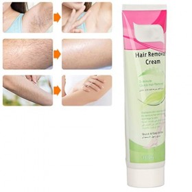 Crème Dépilatoire Universelle, Crème Dépilatoire Hydratante Légère sans Danger pour les Aisselles Ingrédients au Collagène d