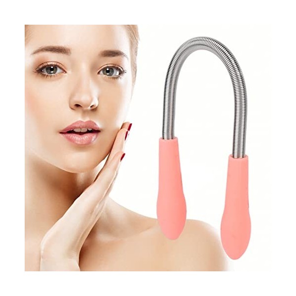 Spring Facial Hair Remover Skin Hair Exfoliator Épilation Spring Professional Women Threading Facial Hair Épilateur pour la L