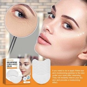 Patch nourrissant pour la peau sous les yeux - Eye Cover Hydratant Nutrition Eye Skin Eye Gel Patch - Lot de 10 patchs de gel