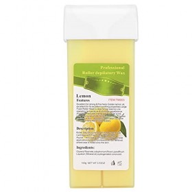 Rouleau de Cire, 100g Rouleau Professionnel Cire épilatoire épilation à Domicile Grande Surface épilation du Corps Rouleau de